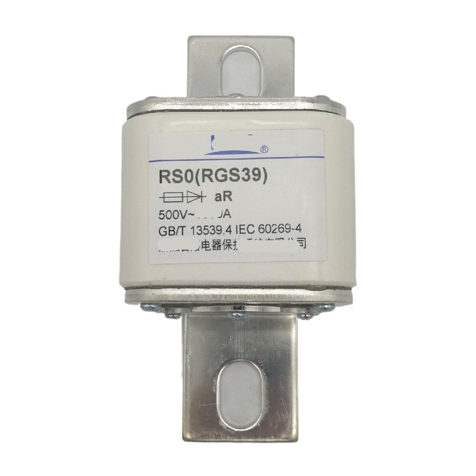 Fusible rapide RS0 RGS39 500V pour la protection de puissance industrielle