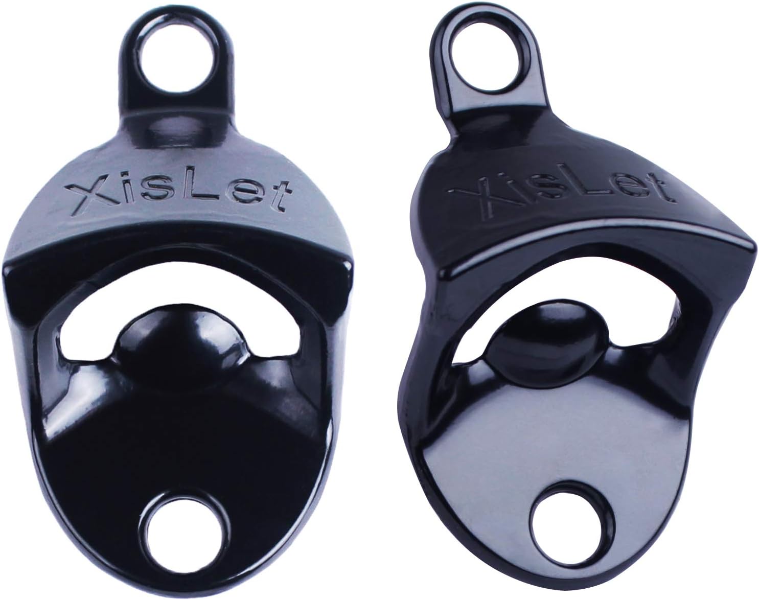 Xislet 2 PCS Body Mounted Bottle Opener Compatible with 2007-2018 Jeep Wrangler JK, JKU Jeep Aftermarket Exterior Upgrade Accessory