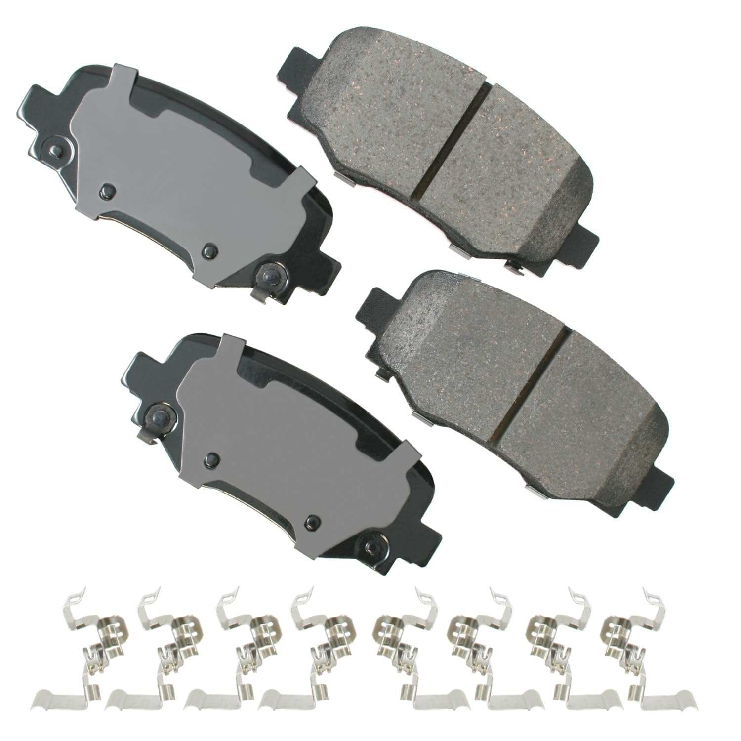 Akebono ACT1734 Ultra Premium Brake Pad Set 1 Pack product thumbnail 2
