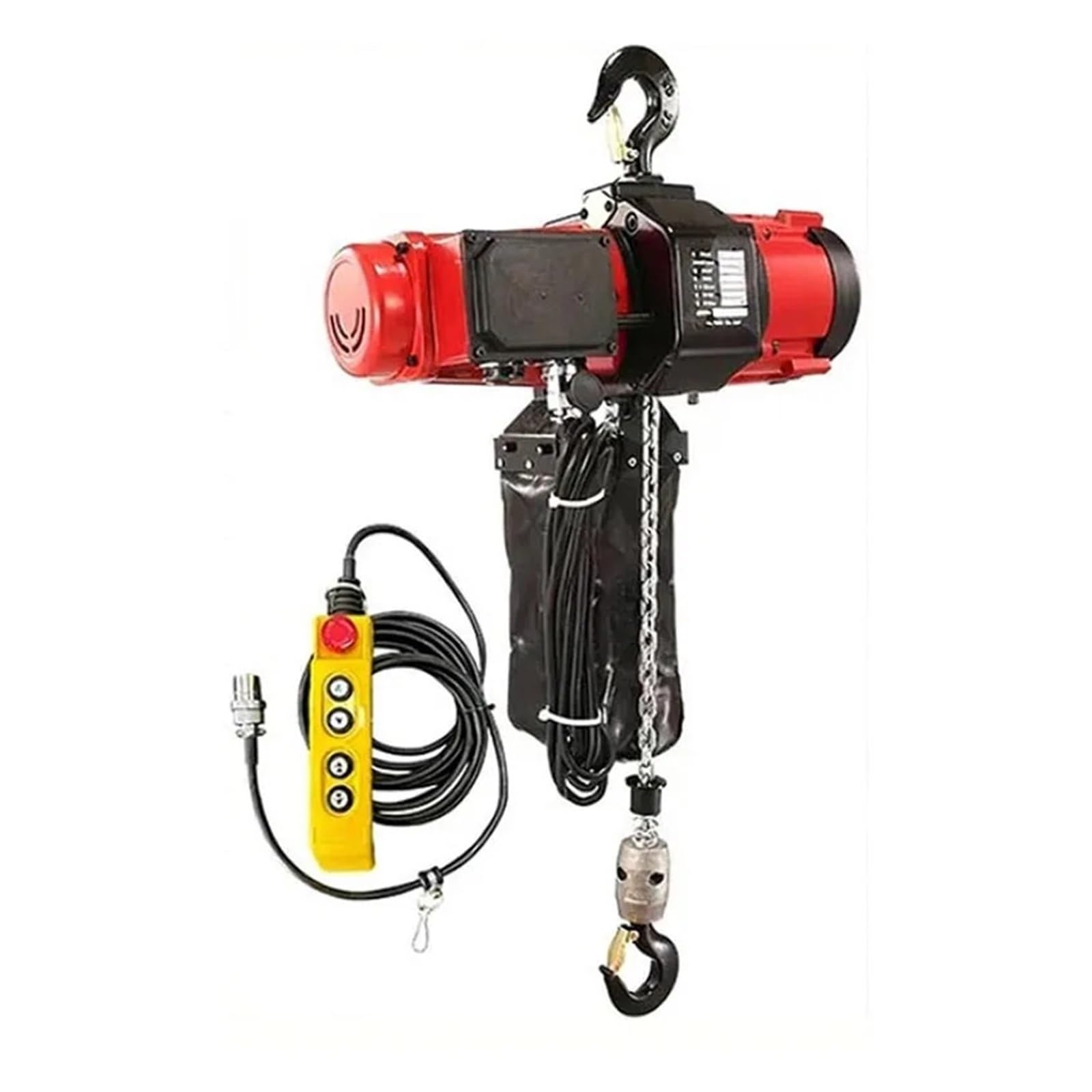 Motore Senza Spazzola Dell'acciaio Legato 300KG 500KG Di Velocità Regolabile Del Paranco A Catena Elettrico 220V Per La Costruzione Paranco Elettrico Telecomandato Argani