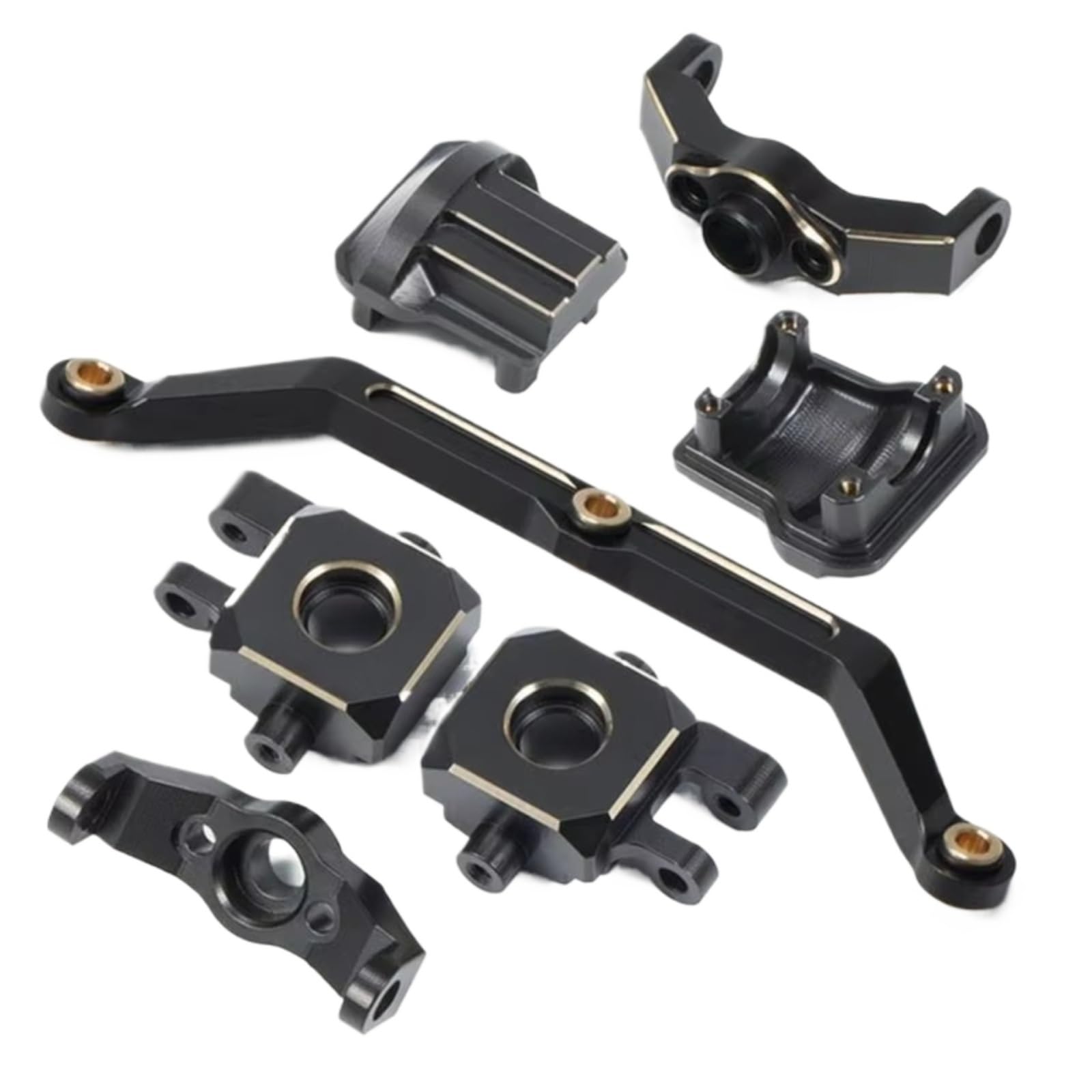 Couvercles pont différentiel Traxxas TRX4 1/18 biellette direction - 6