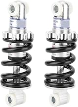 2 Pces 125mm 750lbs Amortecedor Traseiro, Amortecedor De Choque Do Carro De Metal, Amortecedor De Choque Para Atv, Kart, Scooter 49cc