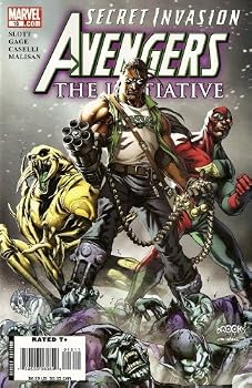 Comic Avengers The Initiative Issue 16 ( Secret Invaion ) [Comic] by dan Slott Book