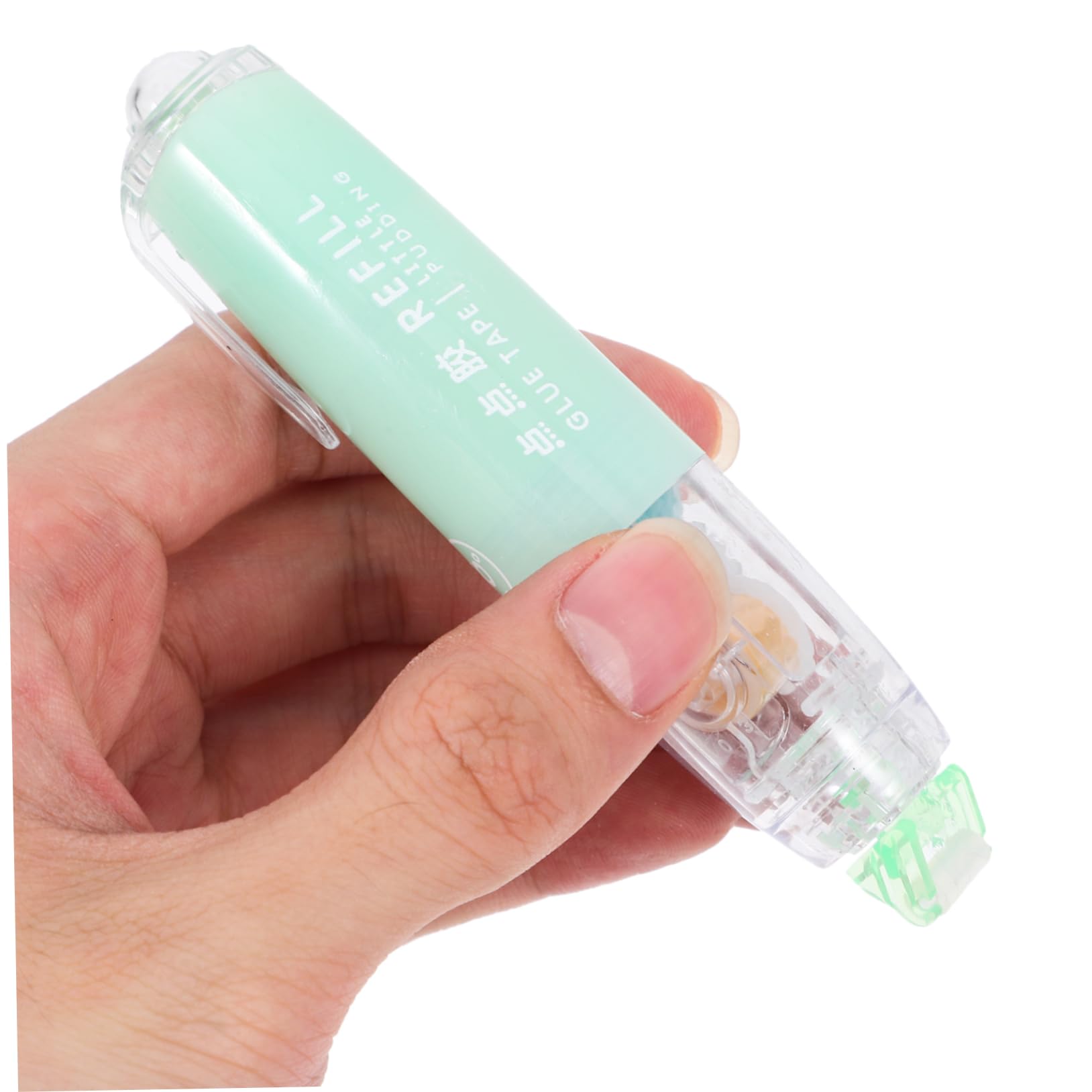5 Set Nastro Tascabile Premere Penne A Colla Penne A Colla A Forma Di Penna Bastoncini Di Artistica Premere La Penna Stick Adorabili A Eva 5 Pezzi * 5