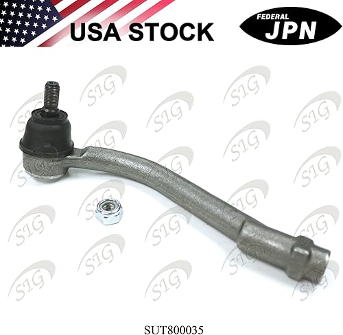 Miniatura 5 de Extremo de barra de acoplamiento exterior delantero izquierdo (lado del conductor) compatible con Hyundai & Kia modelo Santa Fe & Veracruz & Sorento