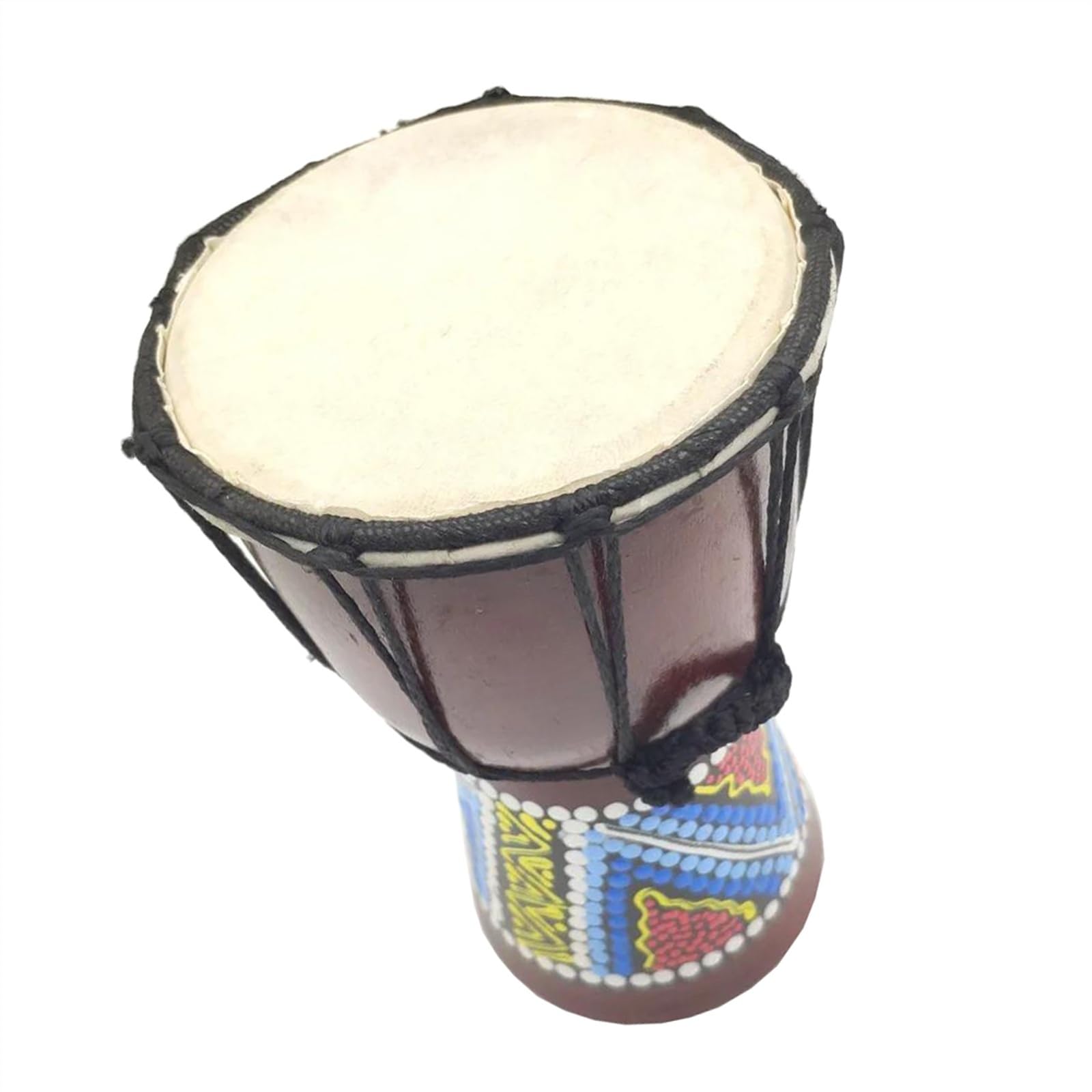 Professionelle Djembe 4 Zoll Afrikanische Trommel Mahagoni Djembe Traditionelle Percussion Afrikanisches Tamburin