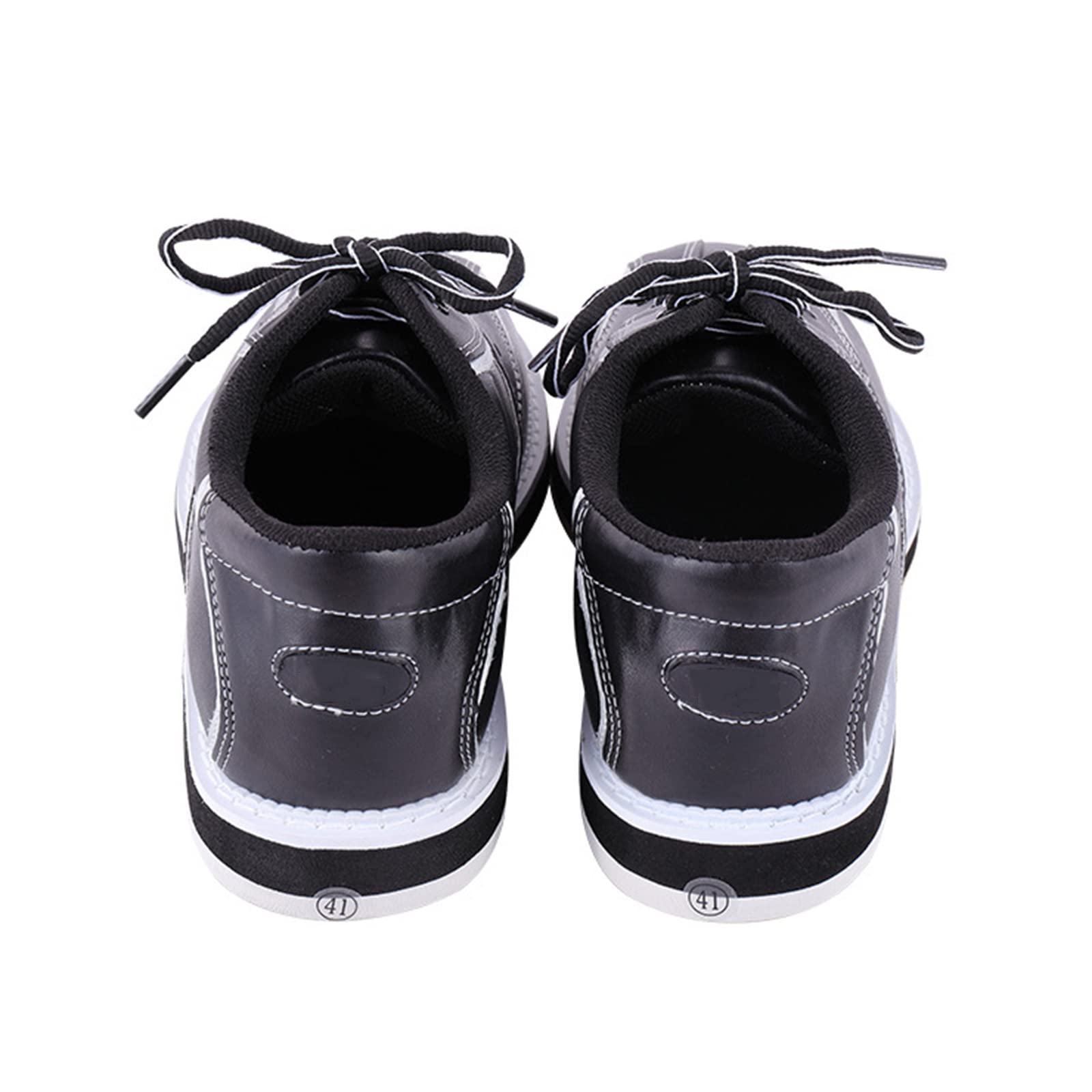 Bowlingschuhe Für Herren, Lässige Bowling-Trainings-Sneaker Aus Weichem Leder rutschfest
