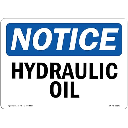 Truck Door Decals 6-Pack "HYDRAULIC FLUID ONLY" Vinyl Decals / Stickers - Fuel Door & Machinery Labels Fuel Door Labels Hydraulic Fluid Only - Foto 2
