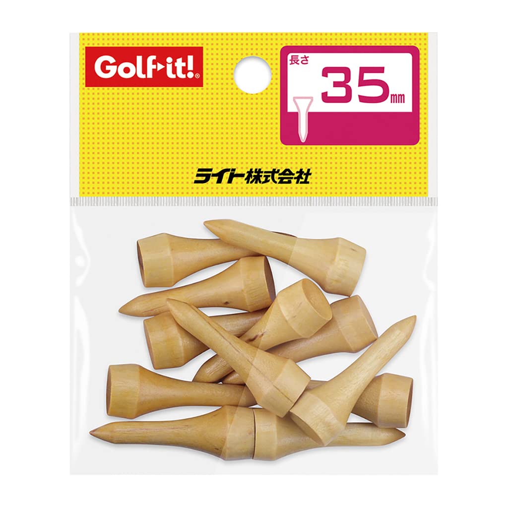 Light T-222 Wood Tee, 1.4 inches (35 mm), Iron
