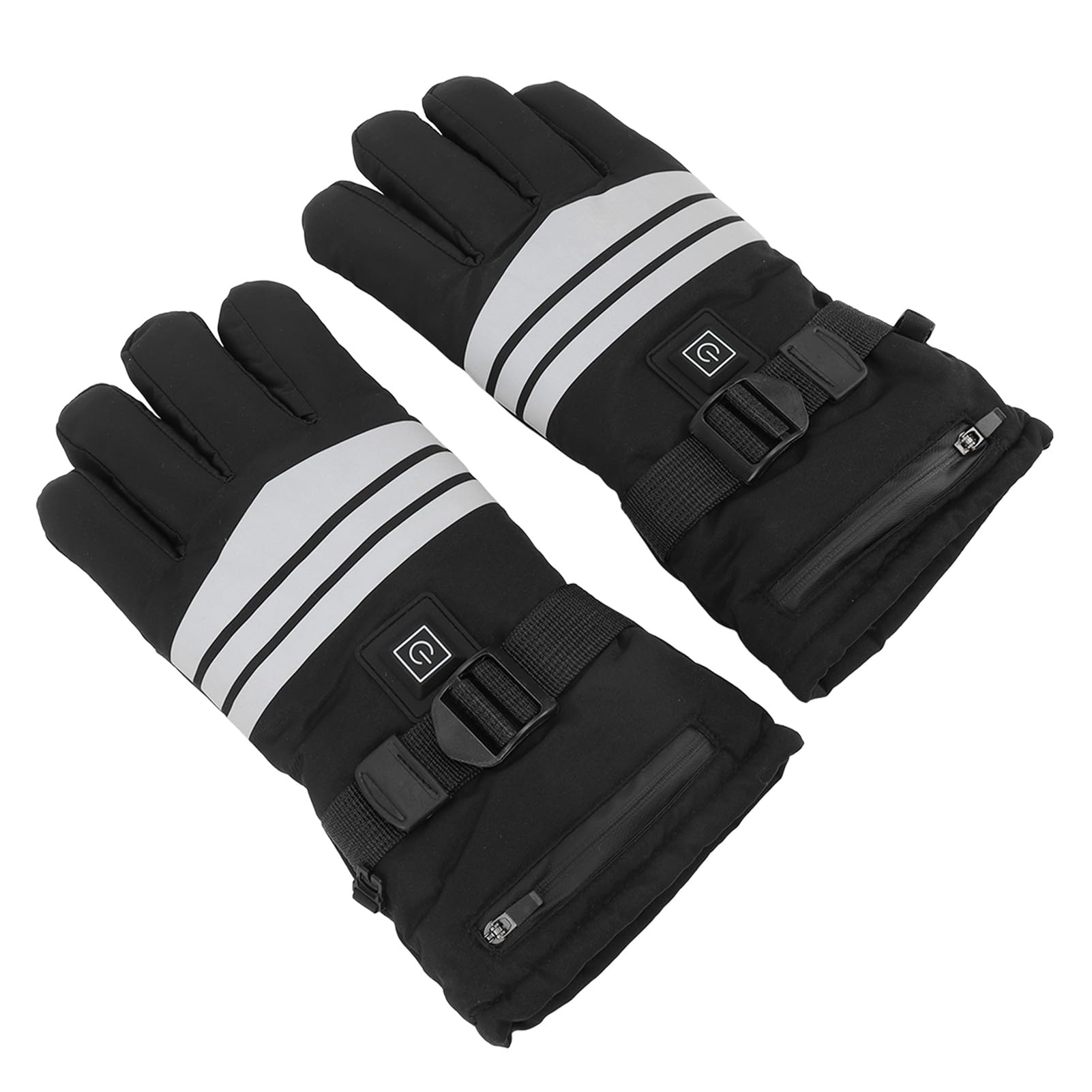 Guantes Térmicos con Pantalla Táctil Guantes Térmicos con Batería Eléctrica Recargable Engrosados ​​para Hombres Mujeres Esquí al Aire Libre Montar Polar 2700 mAh RTX