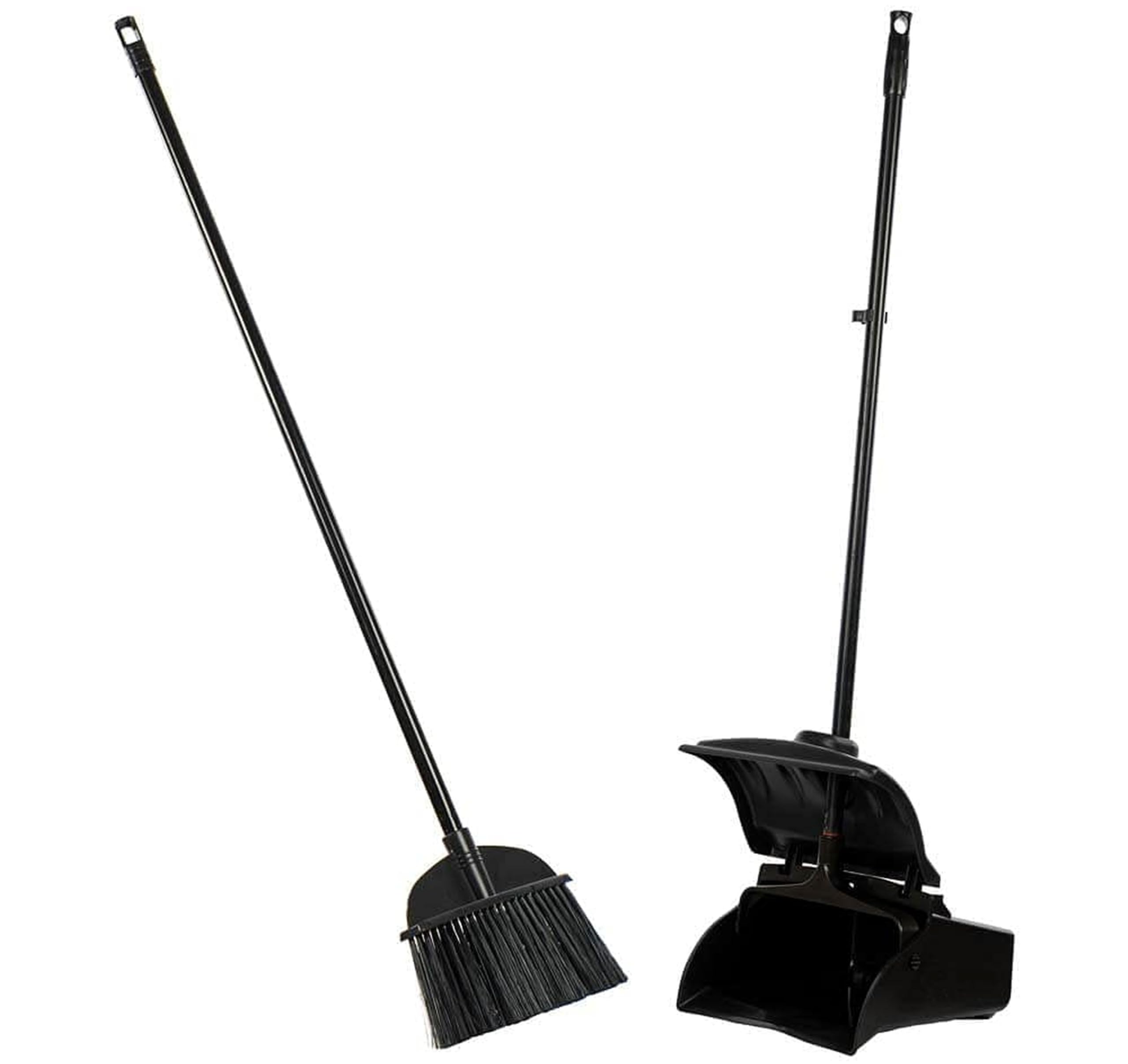 Dhwani Enterprise Dust Pan and Lobby Broom Set with Check Duster Cloth