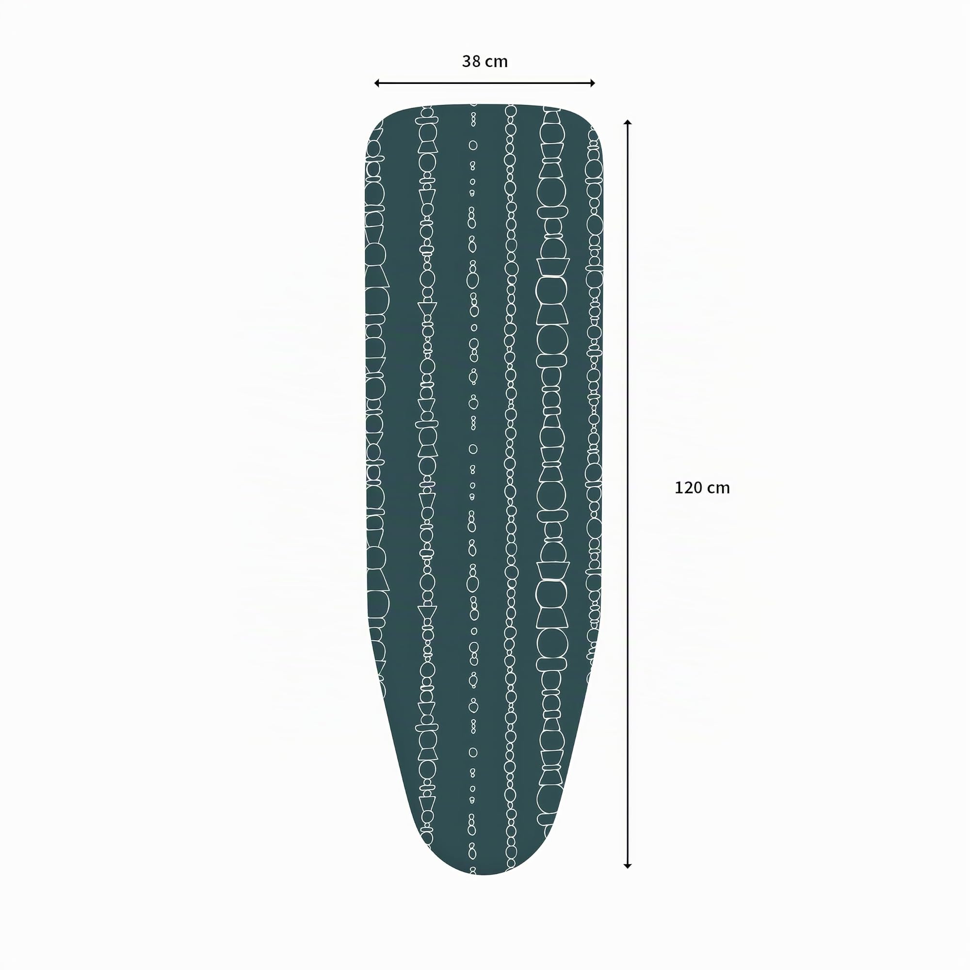 Rörets Asse da Stiro Exclusive Chrome - Premium Regolabile in Altezza, Ampio Poggiaferro, Supporto per Cavo e Sistema di Chiusura di Sicurezza - 118 x 43 x 88 cm