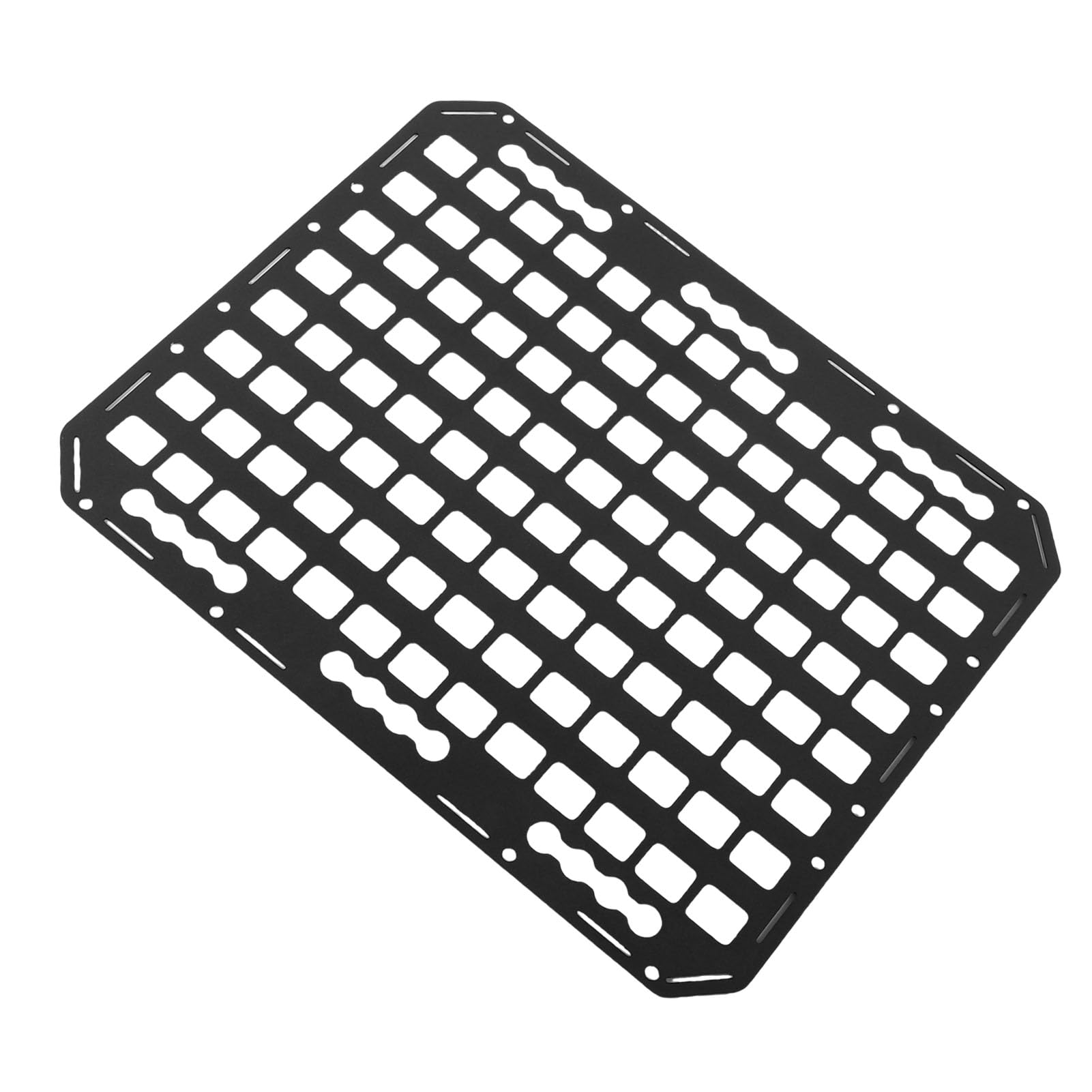 Modułowy Panel Molle do Przechowywania i Wyświetlania do Ciężarówki, System Organizera Przechowywania ładunku w Pojeździe, w Połączeniu z Szynami L, 21,26 X 17,01 X 0,08 Cala