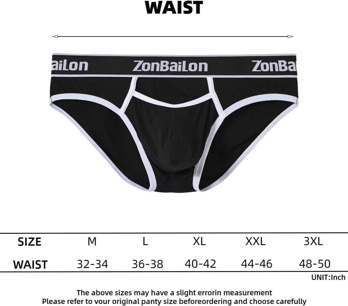 Men's Pouch Underwear Bamboo Viscose Moisture Wicking Briefs - Image 6