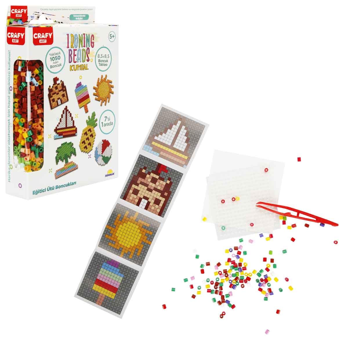 Crafy Hobi Boncuk Aktivite Set Kumsal