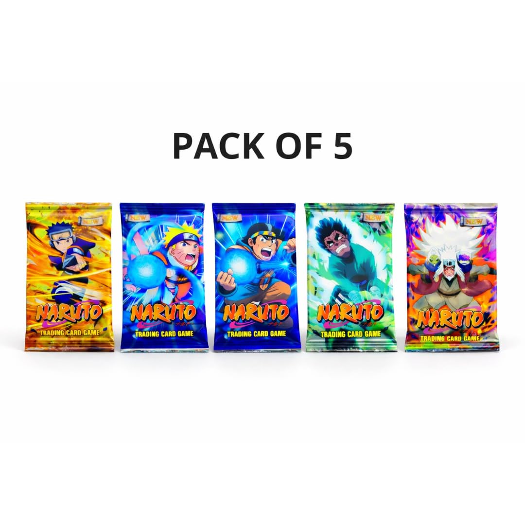 Naruto Trading Card Game Booster Pack Bundle – Anime Collectible