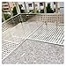 LLLKSX 304 Stainless Steel Expanded Metal Mesh, Perforated Sheet for Home, Industrial Use, Garden Fencing, Ventilation & Protection, Durable & Easy to Cut(W70*L300cm/W27.5*L118.1in)