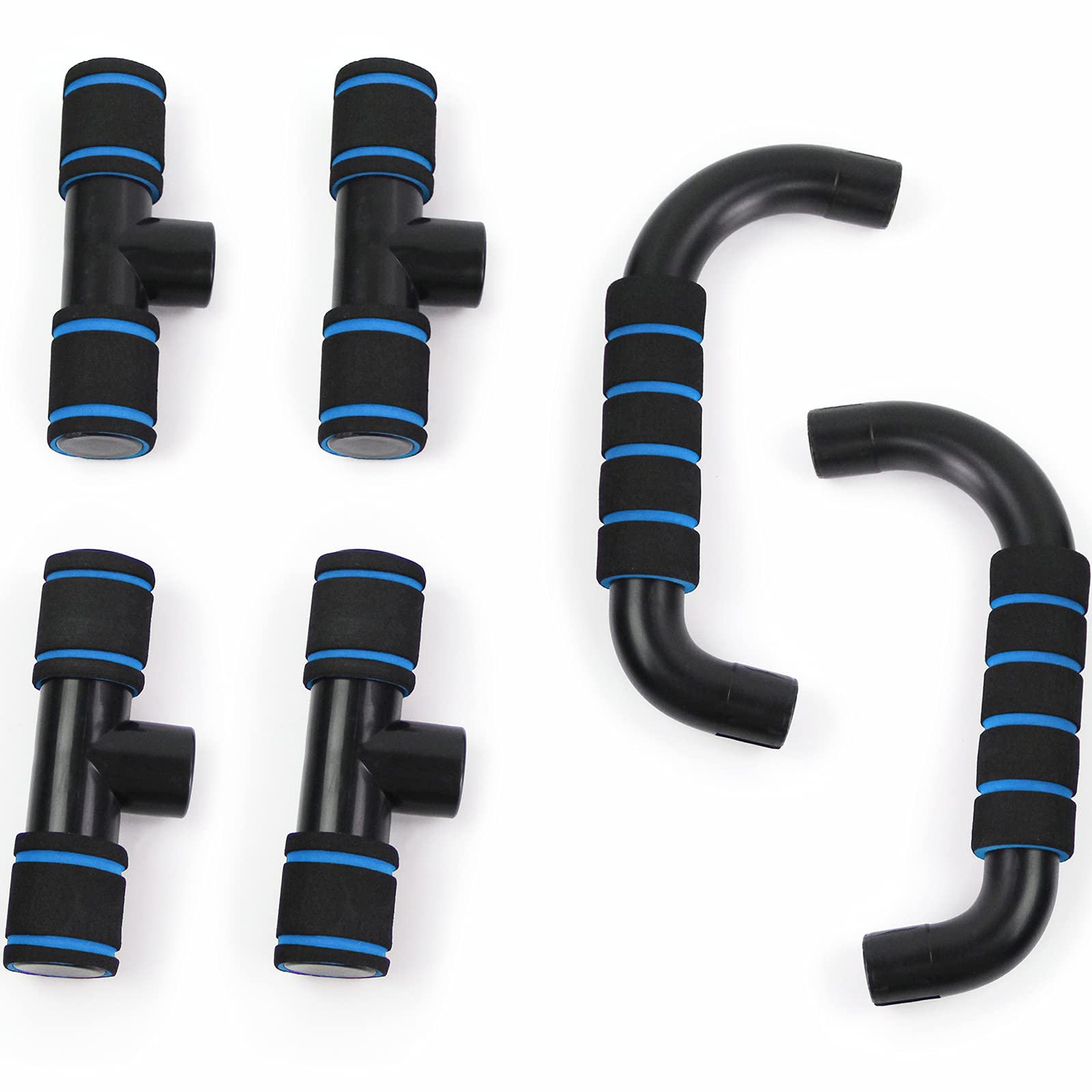 Barres Push-up En Acier – Forme Ergonomique En S Pour Des Pompes Plus Profondes Et Moins De Douleurs Aux Poignets