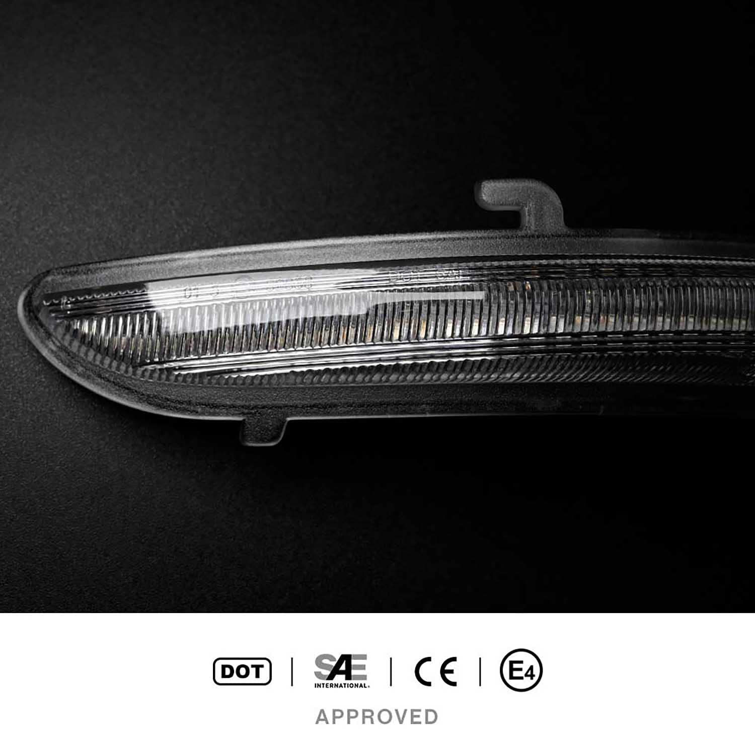 Clignotant latéral LED dynamique gauche + droite pour Peugeot 208 MK1 I 2008 MK1 I Citroën C3 MK3 III C4 Cactus Opel Corsa F