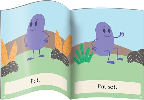 Miniatura 3 de Junior Learning Lectores decodificables The Pods - Sonidos de letras de fase 2: la ciencia de la lectura, textos fáciles decodificables, lectores