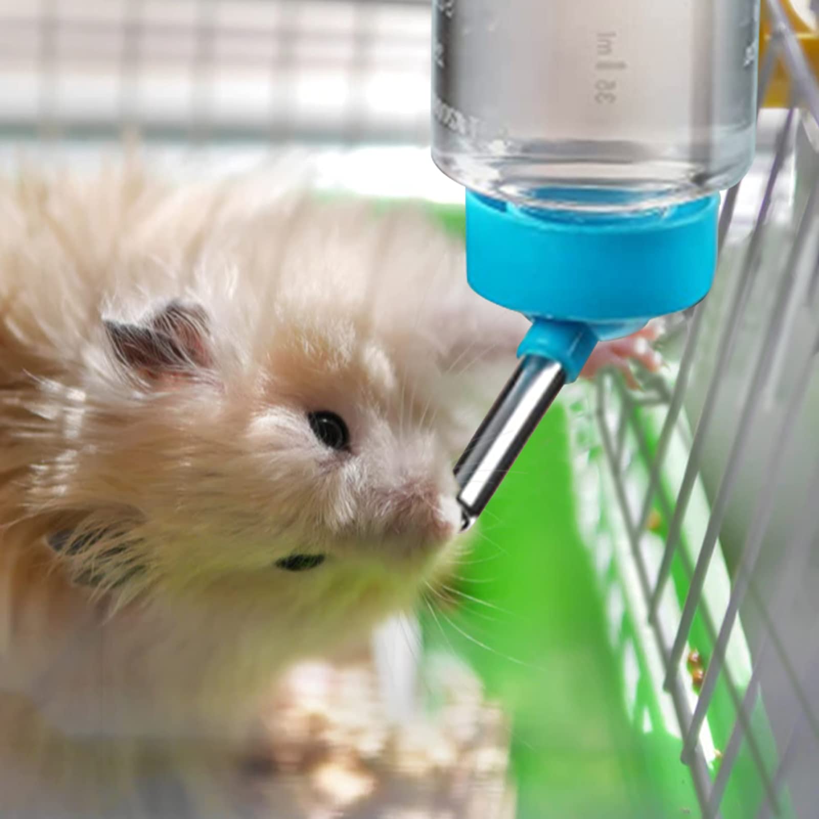 JVHLOV Knaagdierwaterfles, hamster waterfles, hangende