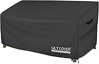 Vista 11 de ULTCOVER Funda impermeable para sofá de 3 plazas, 88 pulgadas de ancho x 35 pulgadas de profundidad x 35 pulgadas de alto, para exteriores