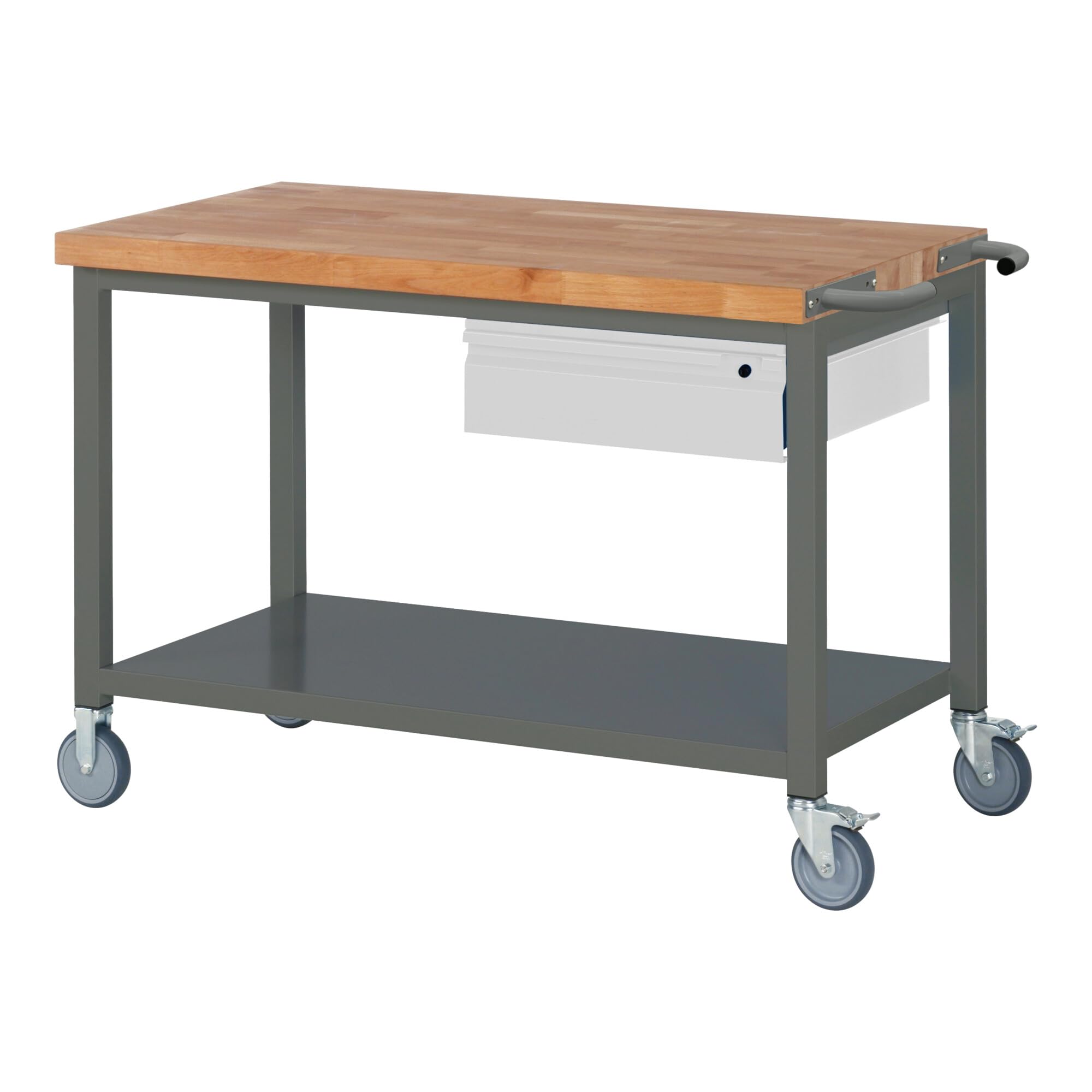 Etabli Mobile STIER Premium avec 1 tiroir et Plateau de Rangement, lxPxH 1 250x700x880 mm