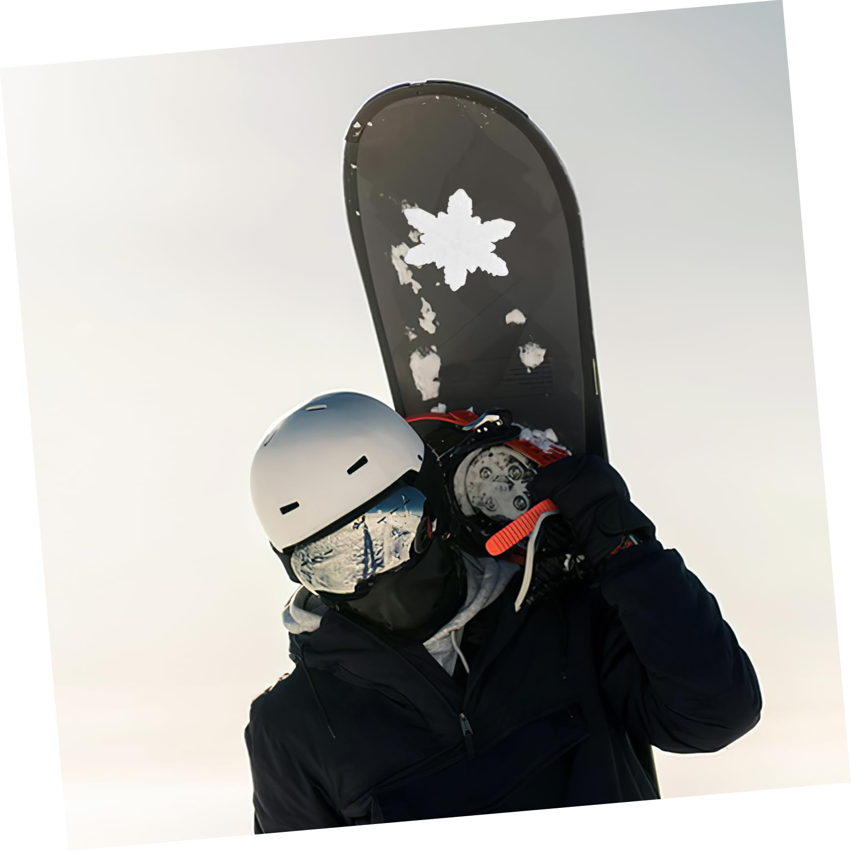 BESPORTBLE 5stücke Snowboard Anti-rutsch Aufkleber Für Einzelfuß-Skifahren Transparentes Design Sicheres Gleiten Und Stabilität Für Outdoor-Sportarten Und Ski-enthusiasten