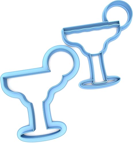 Inc Set of 2 Margarita with Lime Cookie Cutter - Dishwasher Safe (6")