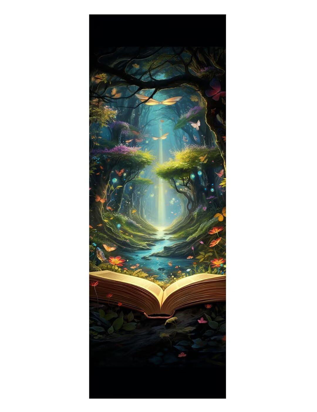 ARPADAMO 5D-Diamant-Malerei-Set Für Erwachsene – Stadtreise-Landschaft, 30,5 X 40,6 Cm, Runde Diamanten, 6-teiliges Set