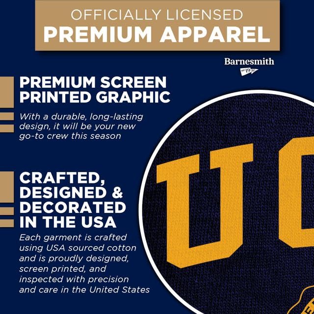 Image of Ivysport Crewneck Sweatshirt for College, Heritage Logo, Color, Adult Unisex