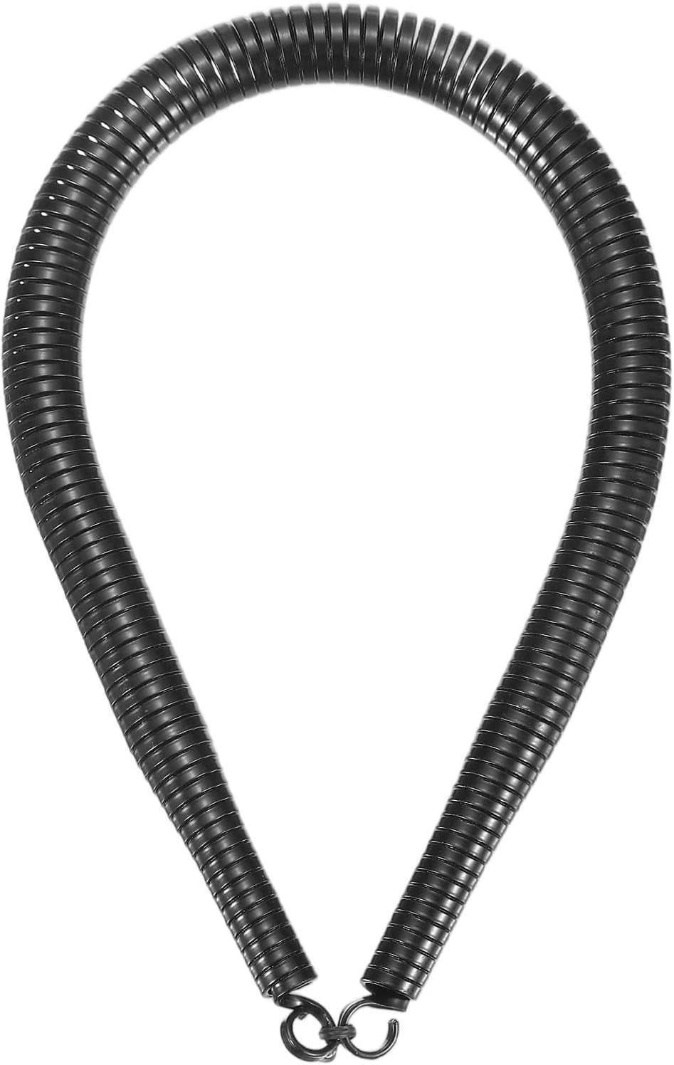 sourcing map PVC Spring Tube Bender 13mm OD 380mm Long Conduit Pipe Bender Bending Spring for Pipe Bending Devices in Home Hydropower, Black