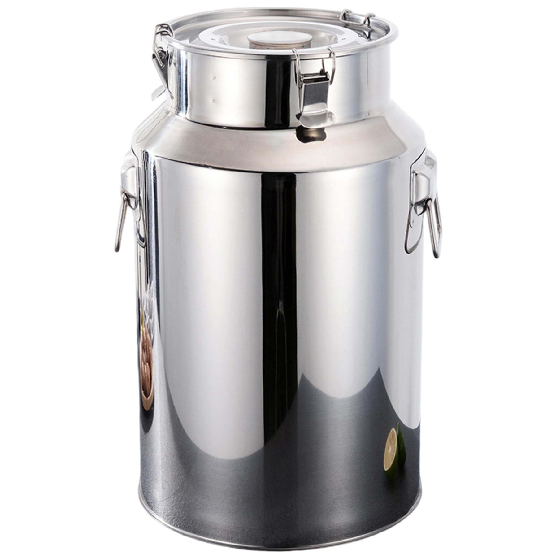 6L Edelstahl-Milchkännchen, robuste Dose mit versiegeltem Deckel