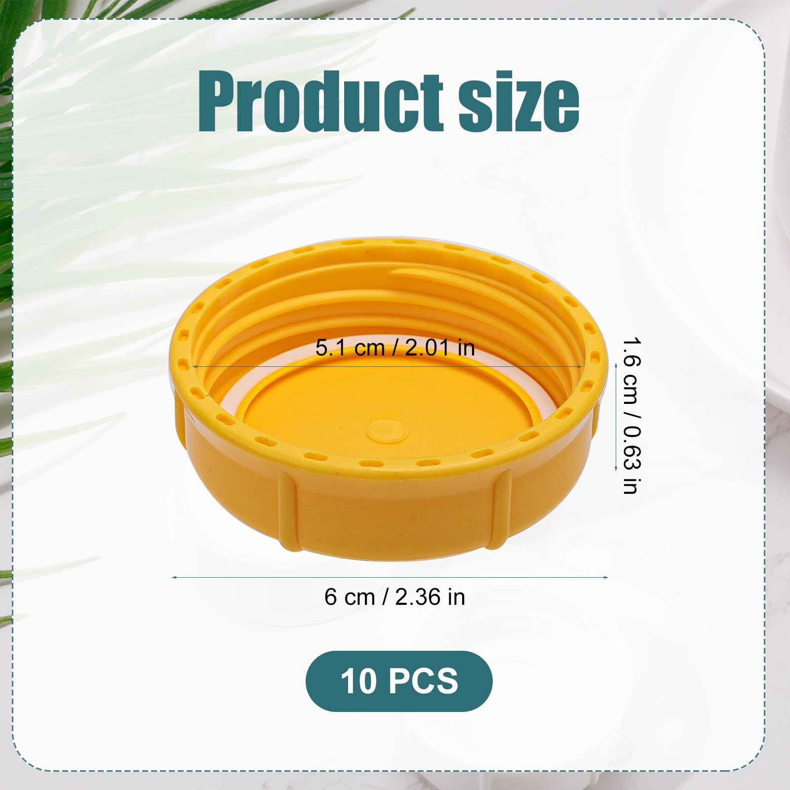 10pcs Storage Baby Bottle Caps - Image 2