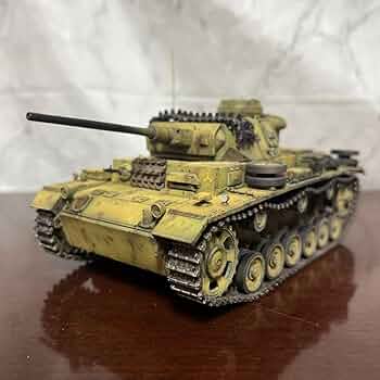 Amazon | 1/35 グンゼ産業 III号戦車J型 完成品 PANZERKAMPFWAGEN III