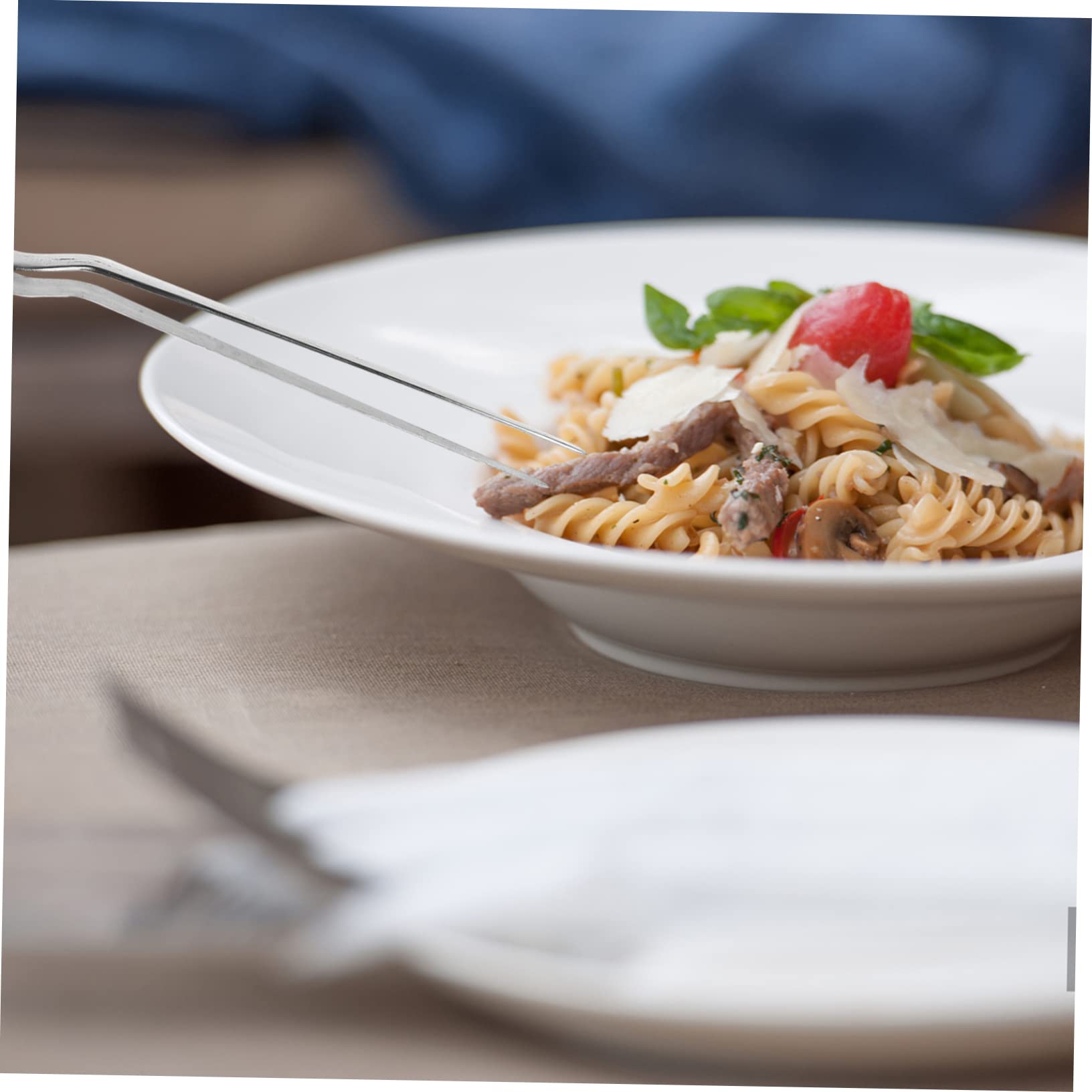 ULTECHNOVO 3pièces Pince à Nourriture Acier Inoxydable Ustensiles De Cuisine Ergonomiques Pour Service Apéritifs Salades Et Buffets