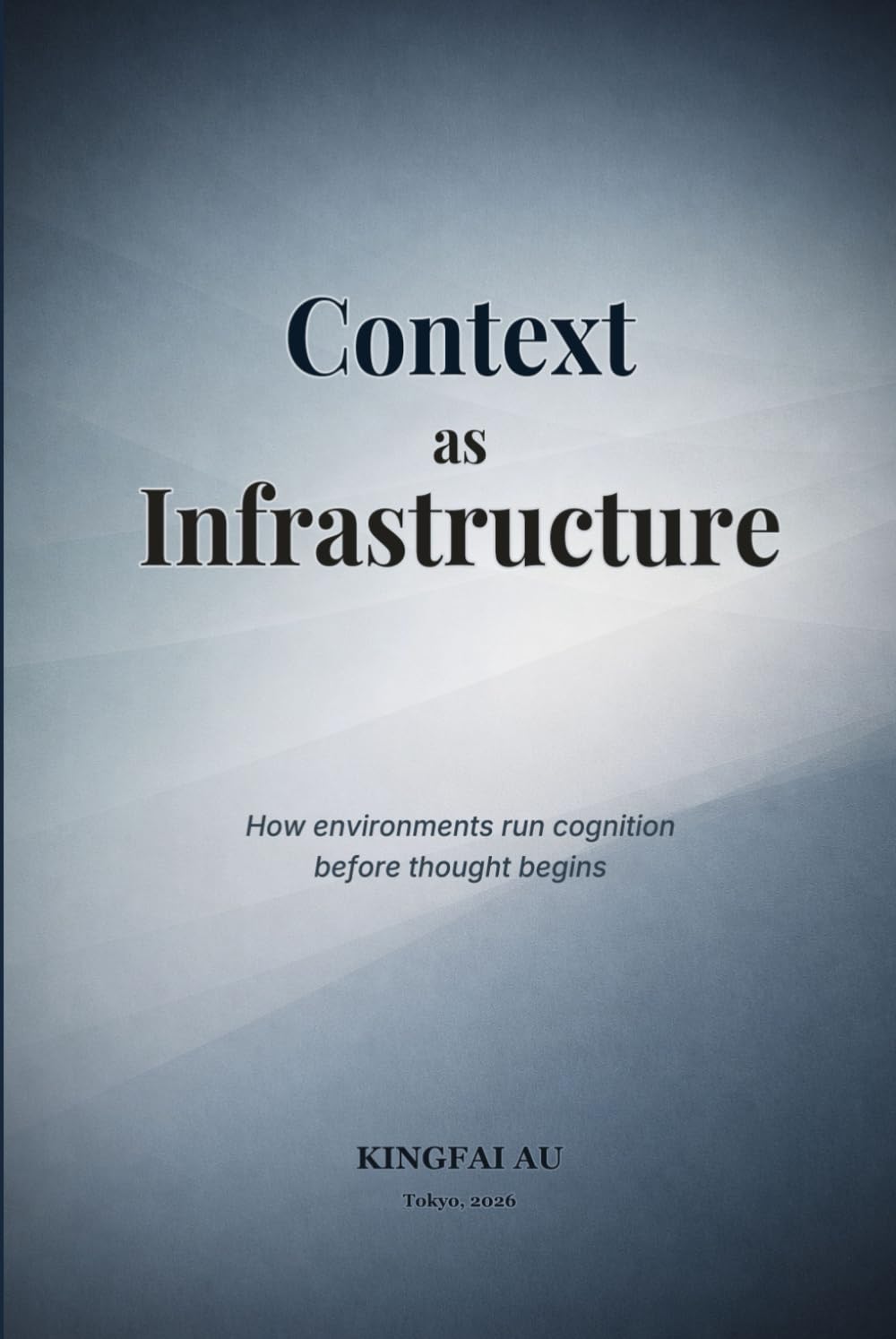 Context as Infrastructure: How environments run cognition before thought begins