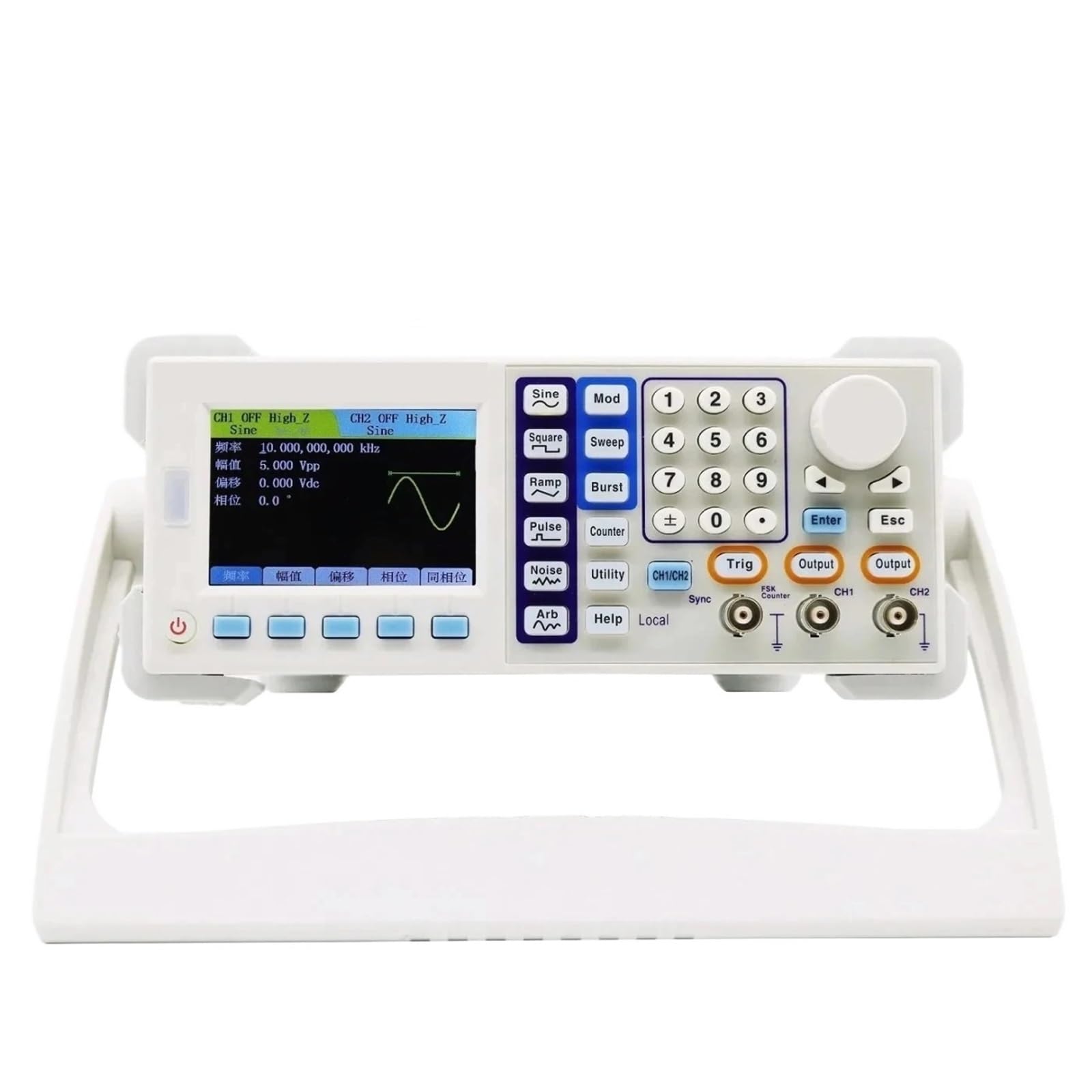 Générateurs de fonctions de forme d'onde arbitraire ET3315/3325/3340/3360 200 MS/s 25-60 MHz Double canal USB Fréquence précise(ET3340X-40MHz)