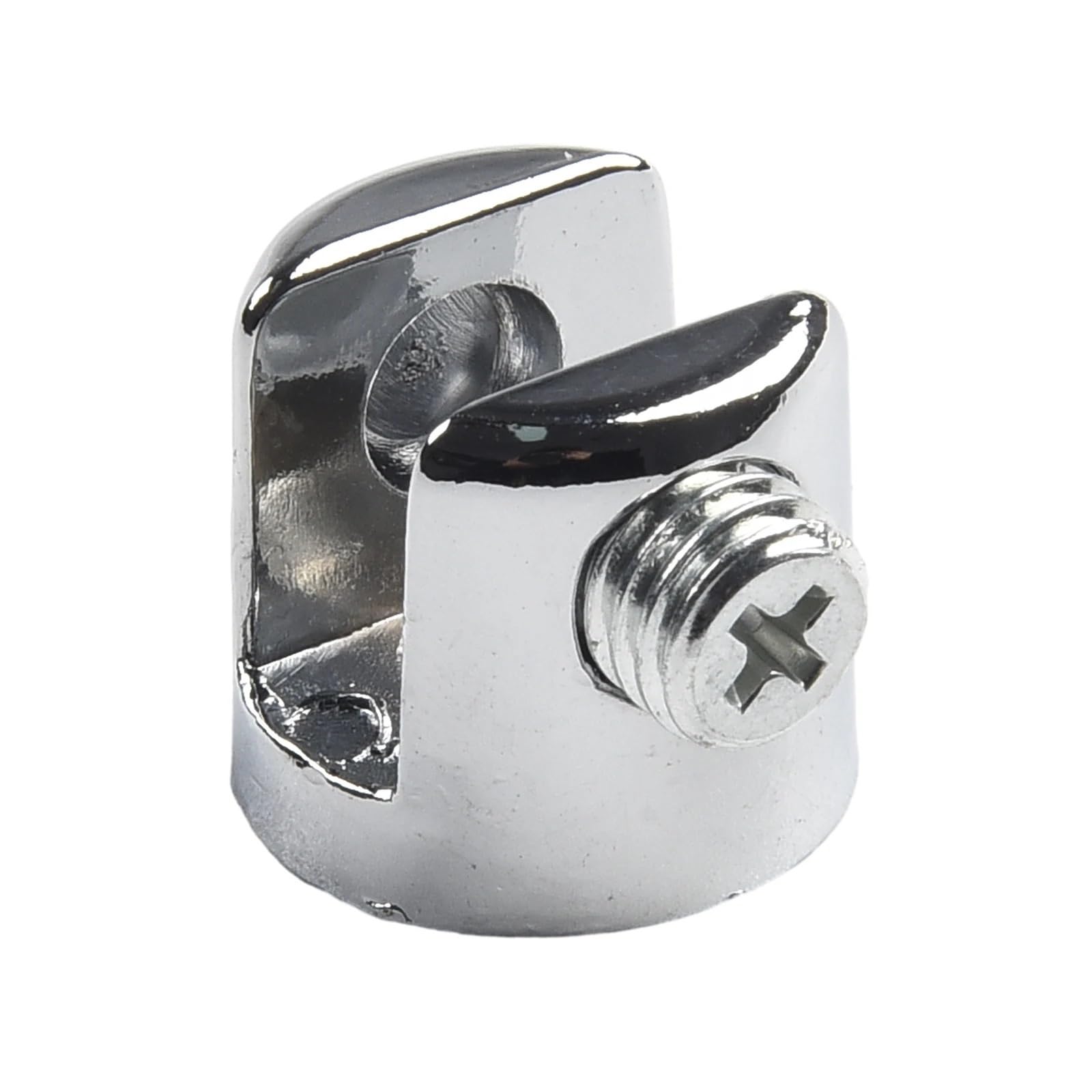 12pcs Glass Brackets Adjustable Zinc Alloy Clip Shelf Clamp