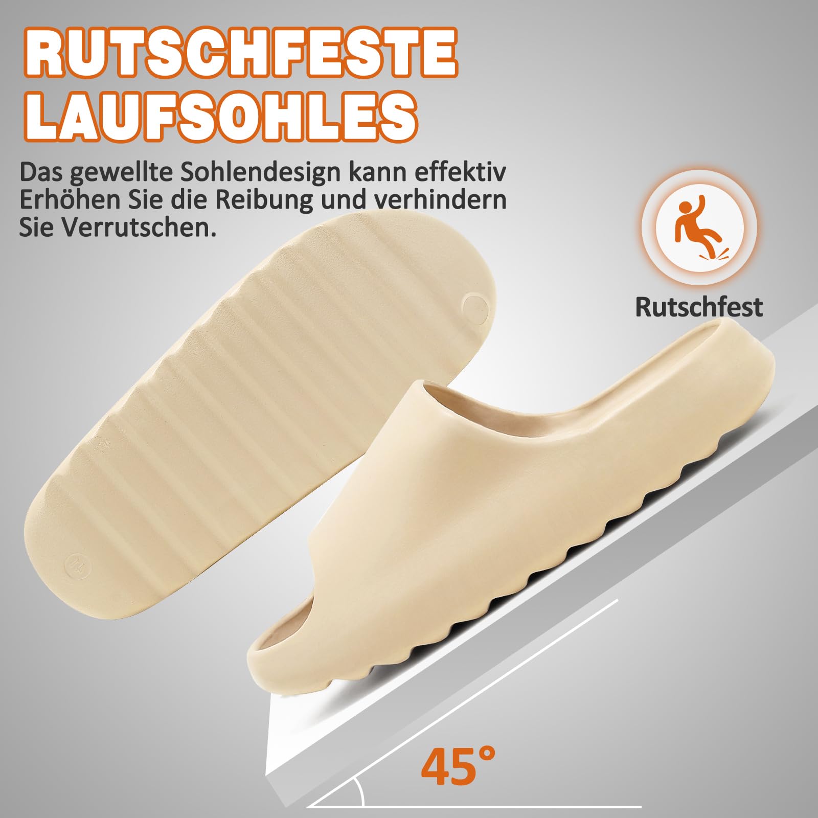 Jesindr Ciabatte Uomo Donna Estive Mare Pantofole Cozy Slides Casa Foam Slide Piscina Scarpe Nuvola Slippers Gomma Sliders Estivi Sandali