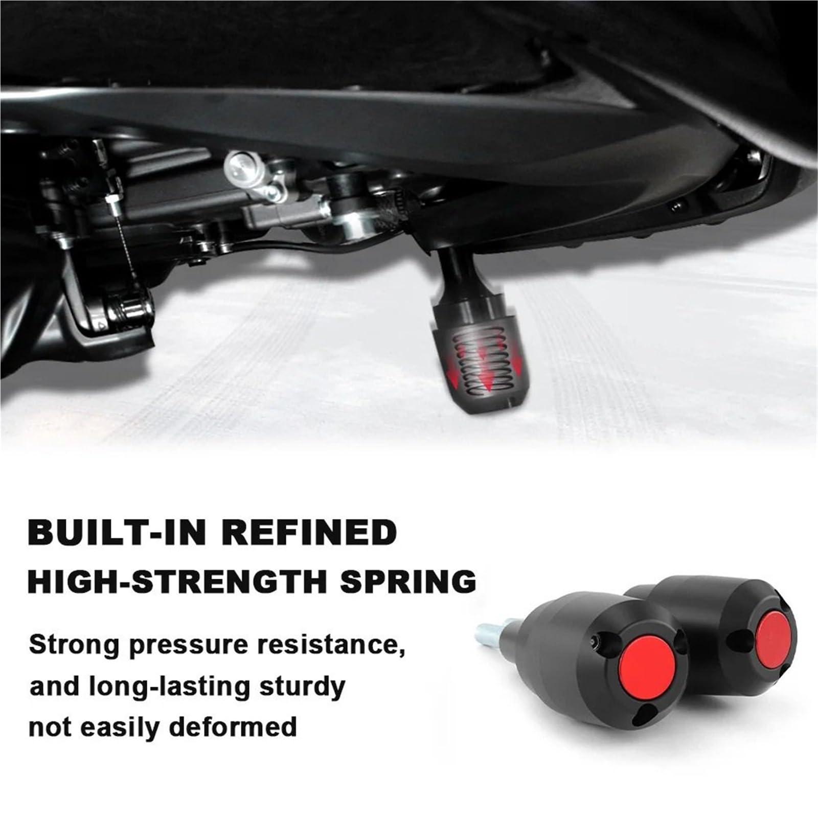 Przednie tylne koło oś widelca suwaki Pasuje do Hon & da CB1000 Hornet 2025 + ochrona przed upadkiem motocykla ochraniacze Crash Pad suwaki ramy(Type 2 Black)