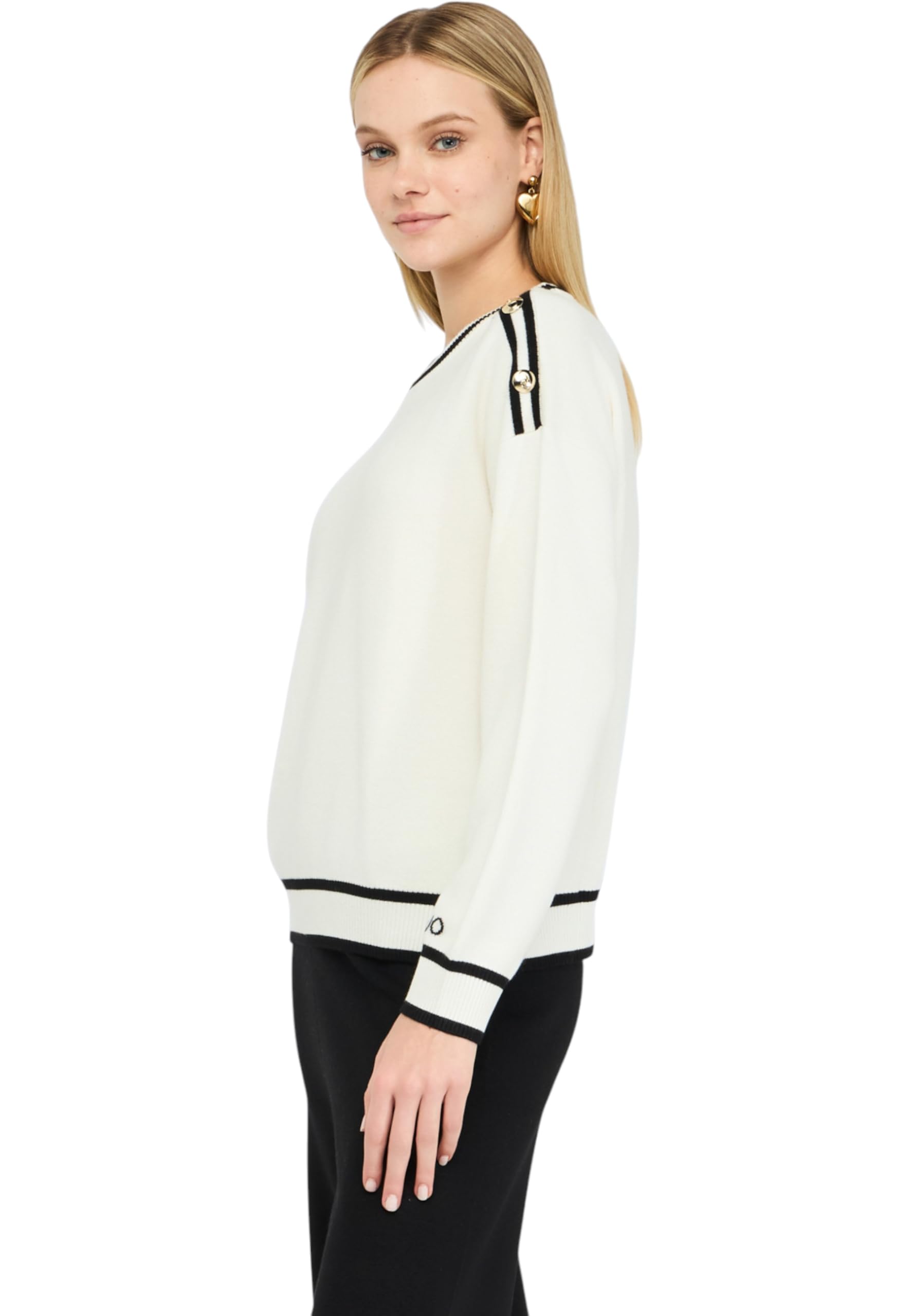 Liu Jo Jeans Maglia Bianco L