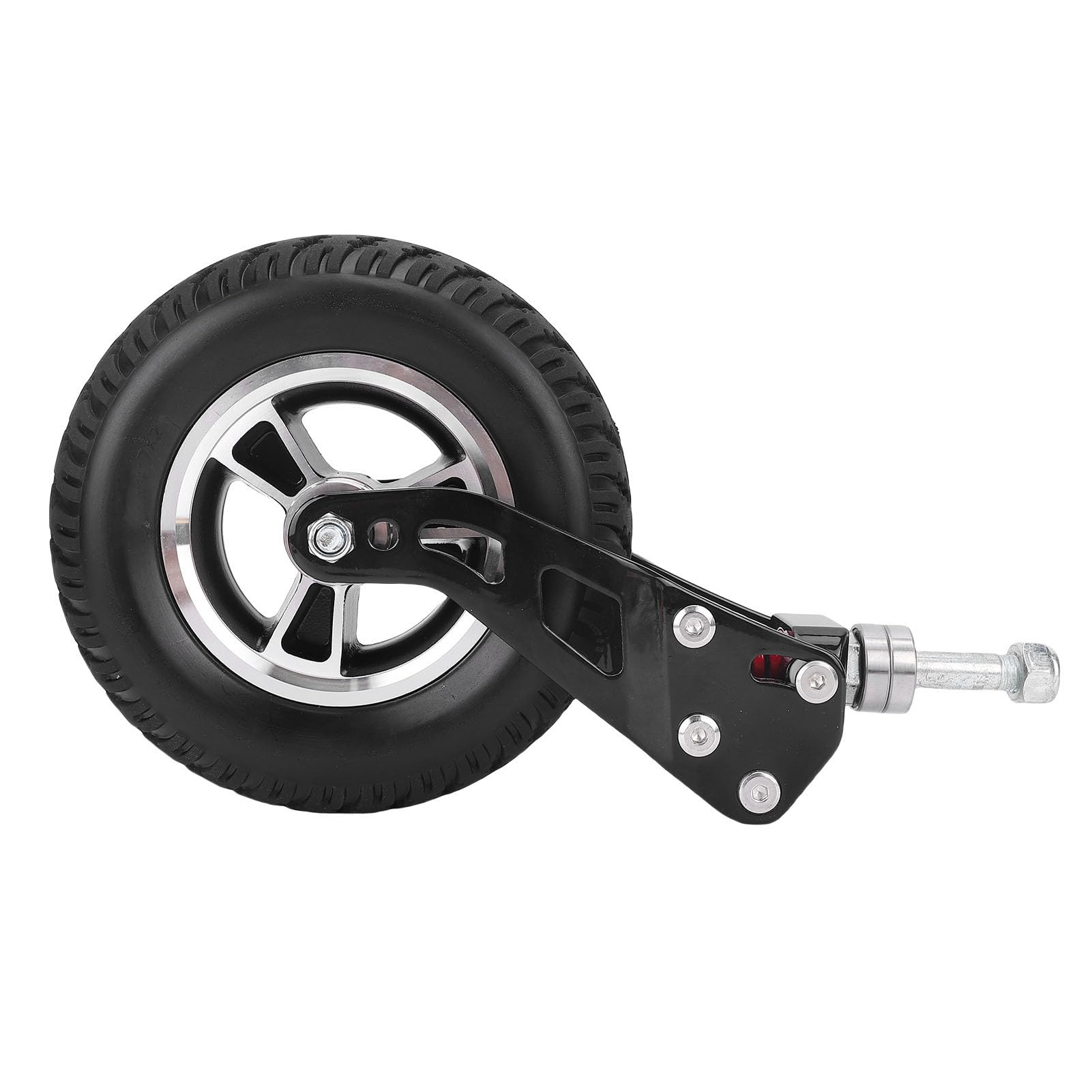 Eujgoov Roue Pivotante, de Chariot en Caoutchouc PU 7 Pouces Charge 165lbs