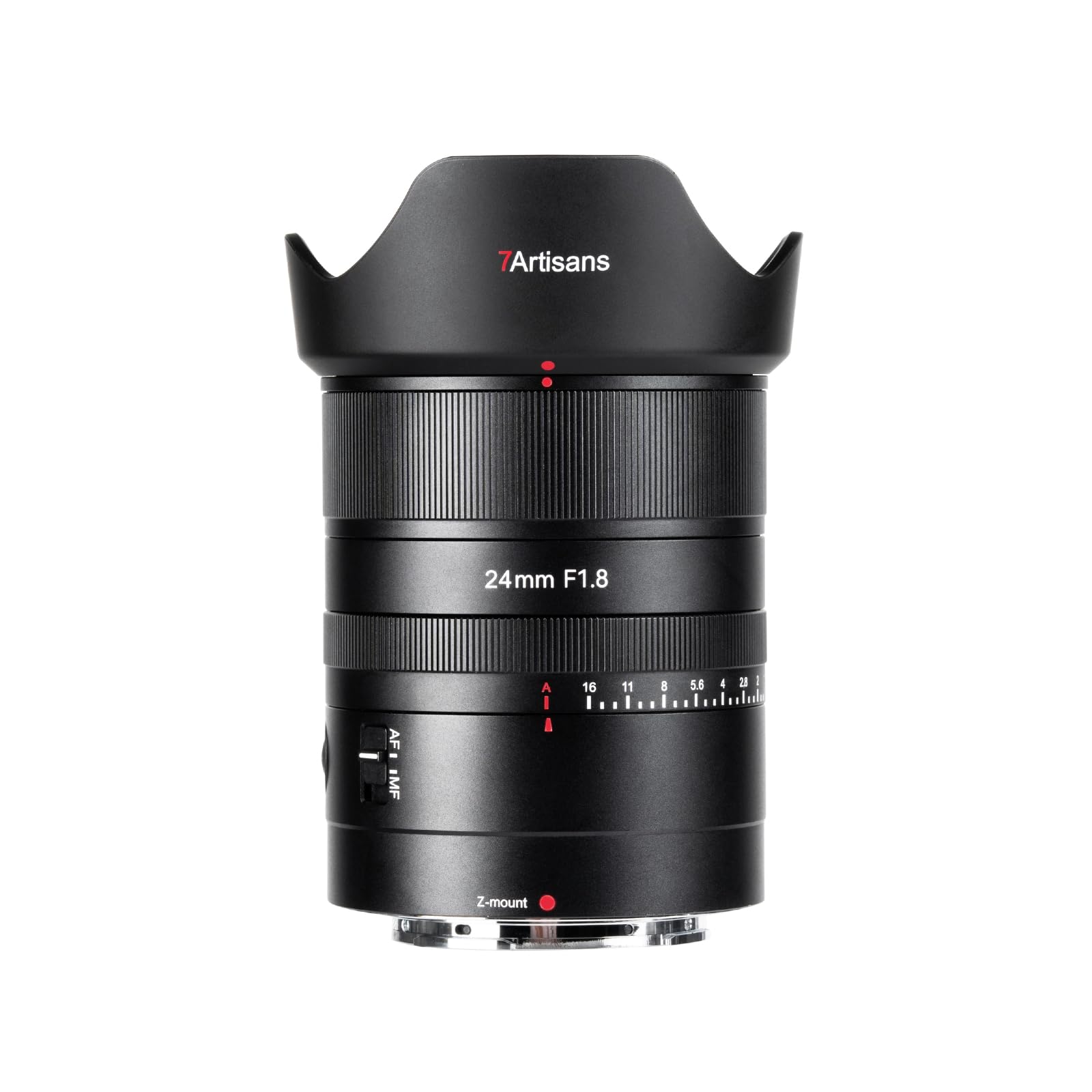 Amazon.co.jp: 7artisans AF 24mm F1.8 Zマウント フルサイズ 単焦点