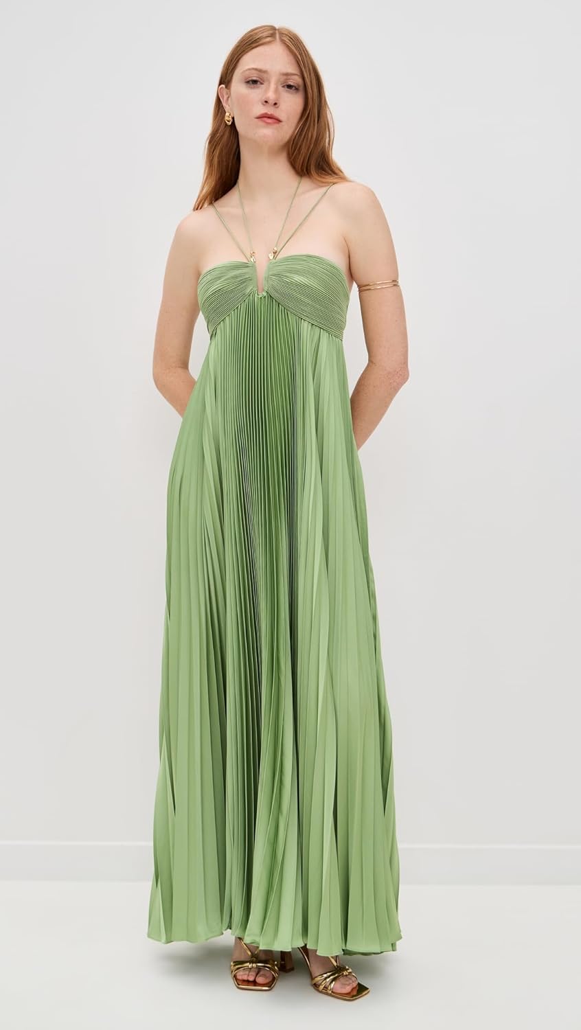 AMUR Women's River Pleated Gown - Image 2