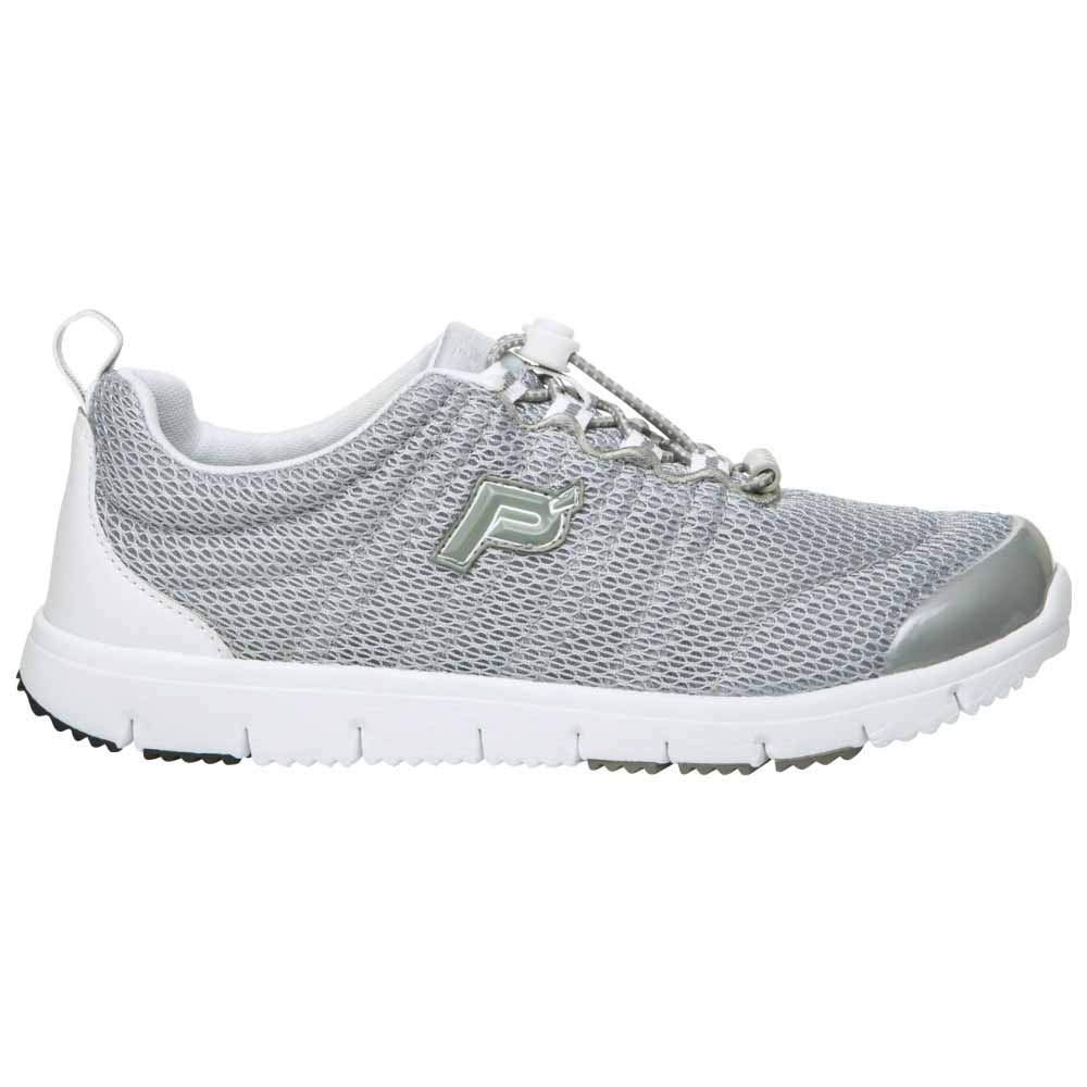 Propét Women Travel Walker II, Silver Mesh, 5 M (B) US view 2