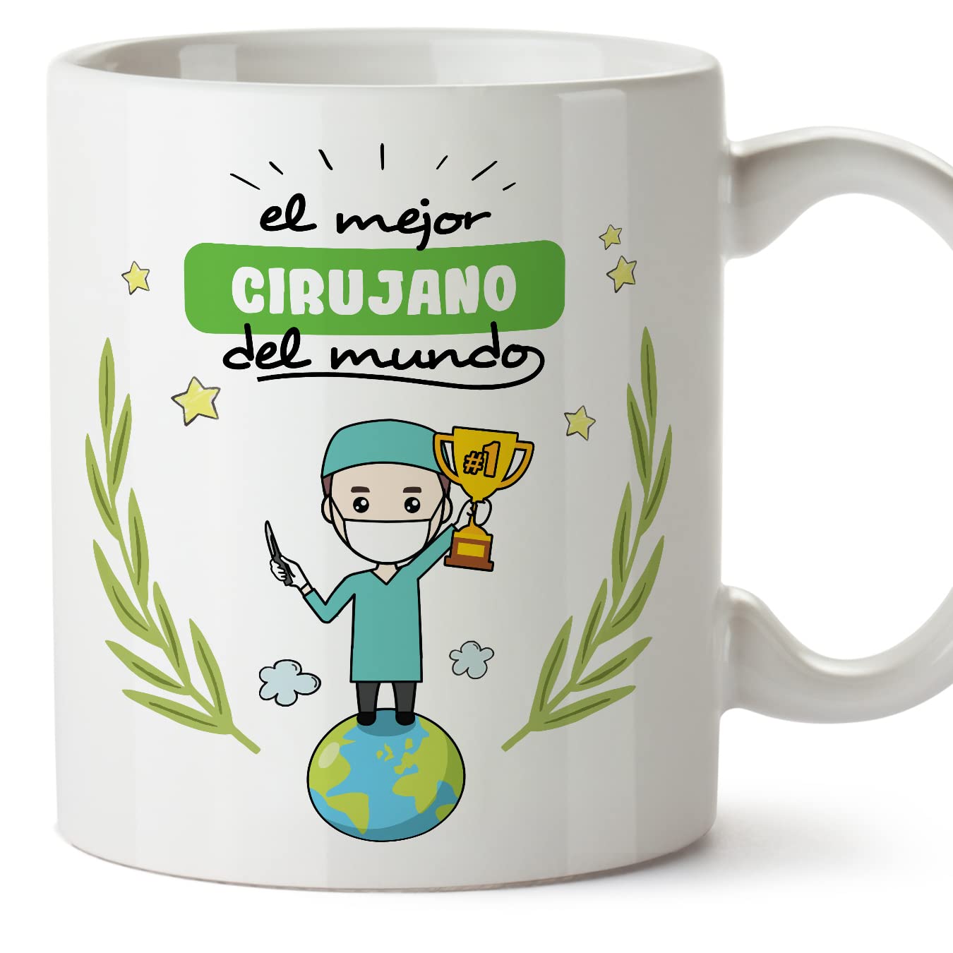 MUGFFINS Taza Fisioterapeuta Hombre (Mejor del Mundo) - Regalos Originales y Divertidos de Fisioterapia — view 86