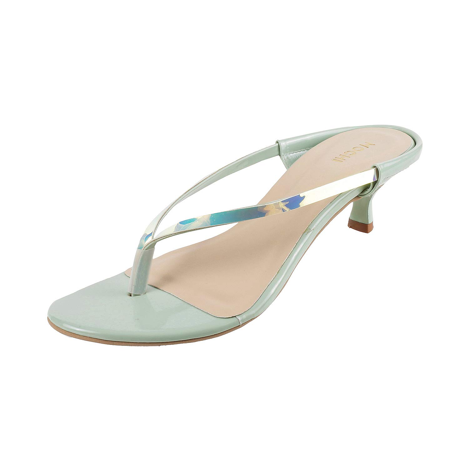 Mochi Womens Synthetic Green Slippers (Size (4 UK (37 EU)) (B07ZS75WPH) Amazon Price History, Amazon Price Tracker