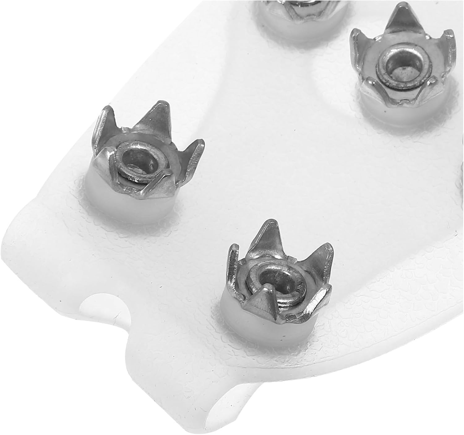 2 Pairs Shoe Snow Cleats, Crampon Traction Cleats Spikes, Metal Studs for Boot Grips, Non Slip Shoe Crampon Studs, Winter Supplies for Snow Activities
