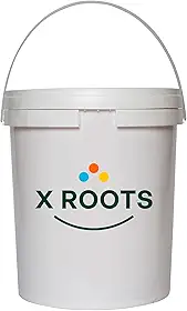X Roots Bicarbonato de Sódio Puro 4kg Balde Abre e Fecha: Ingrediente Multiuso para Culinária, Limpeza e Cuidados Pessoais